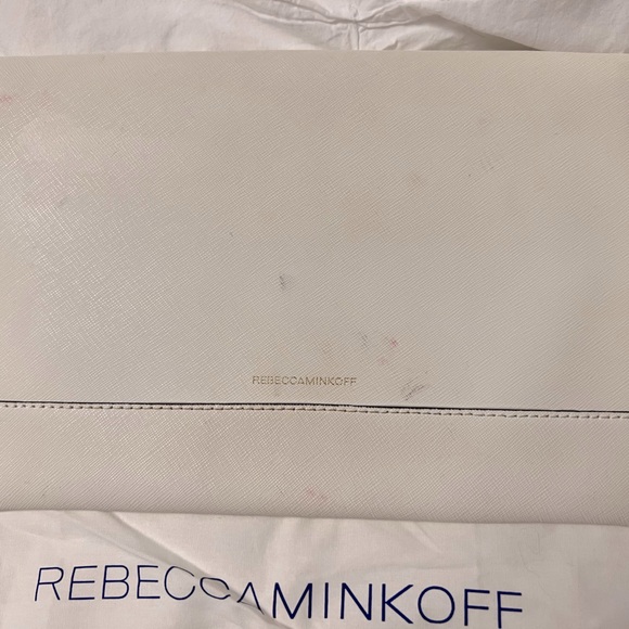 Rebecca Minkoff White Envelope Clutch - Picture 3 of 7